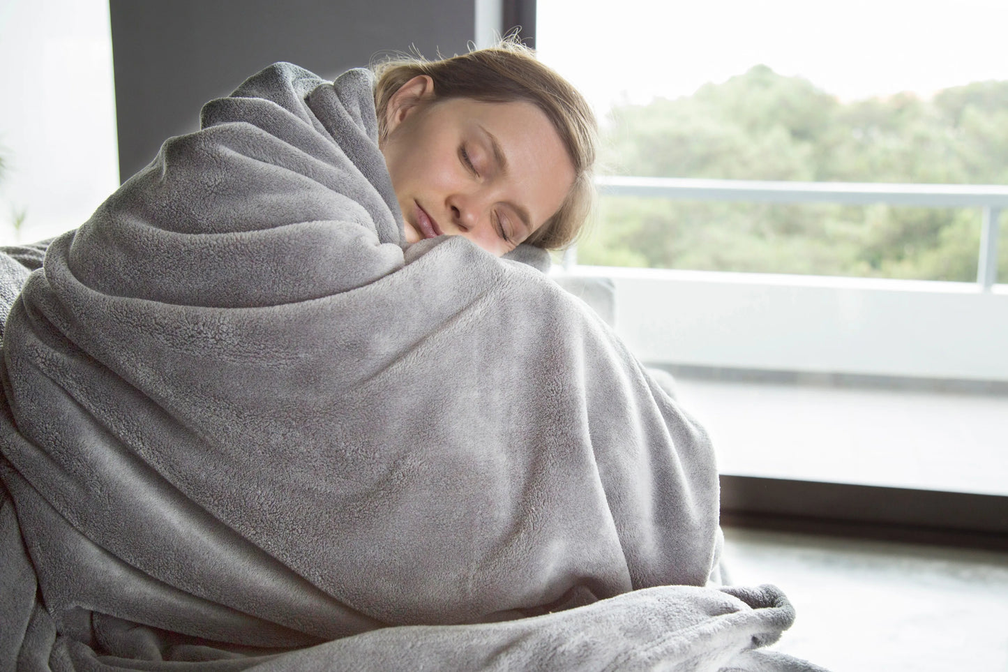 Electric blanket 180x130 cm Cloen. Automatic shutdown function, 12h programming, various temperature levels, Extra soft touch