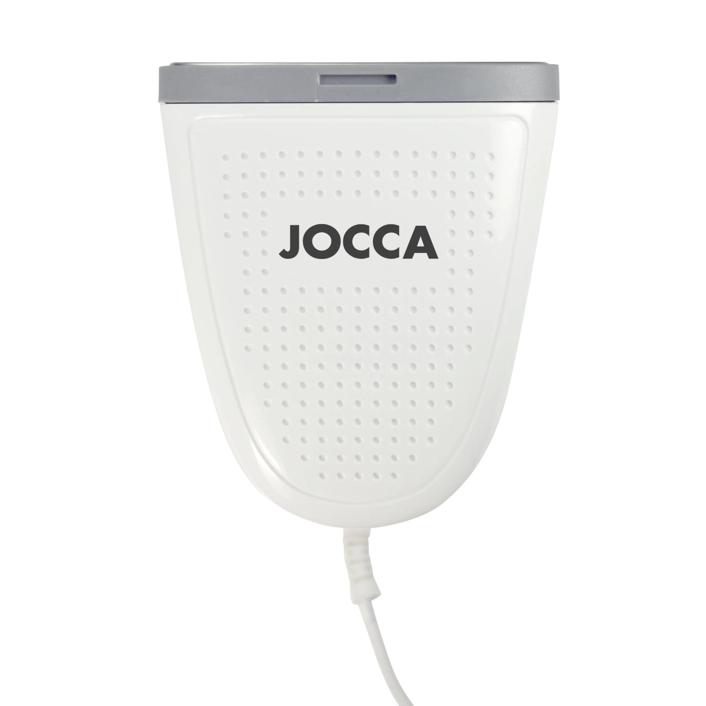 Jocca vertical steam iron with ergonomic handle to remove wrinkles, disinfect and deodorize clothes. 1500w of power, anti-drip system, heats in 45 seconds, 280ml capacity, weighs only 1kg and comes with accessories